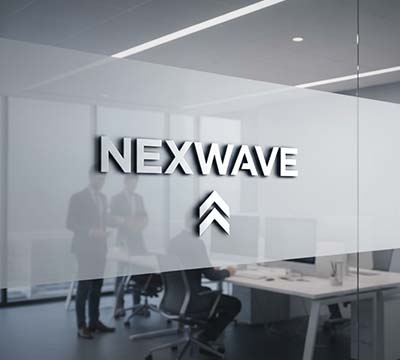 A sample logo on a real product